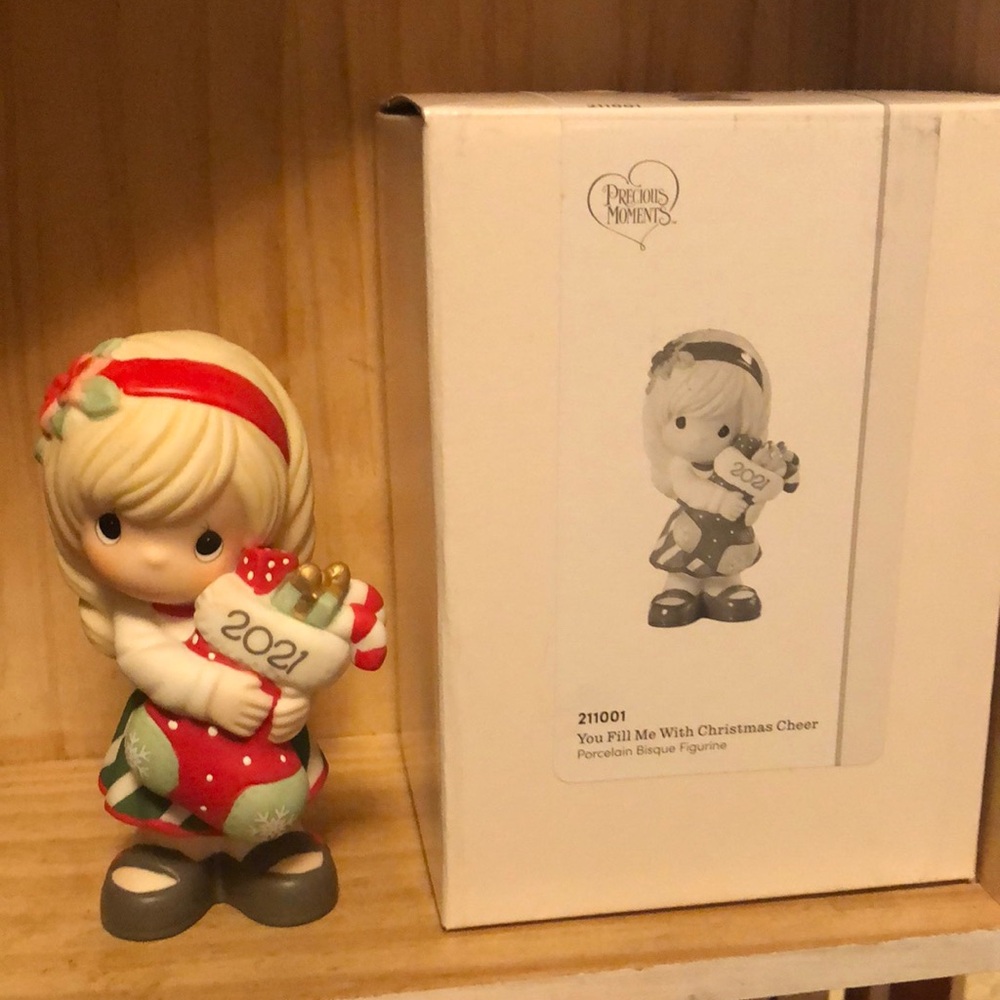 Precious Moments You fill me with Christmas cheer